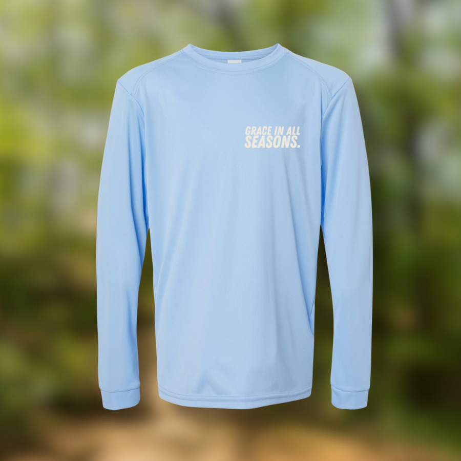 Youth Trail Long Sleeve tee - THE GRACE OUTDOORS