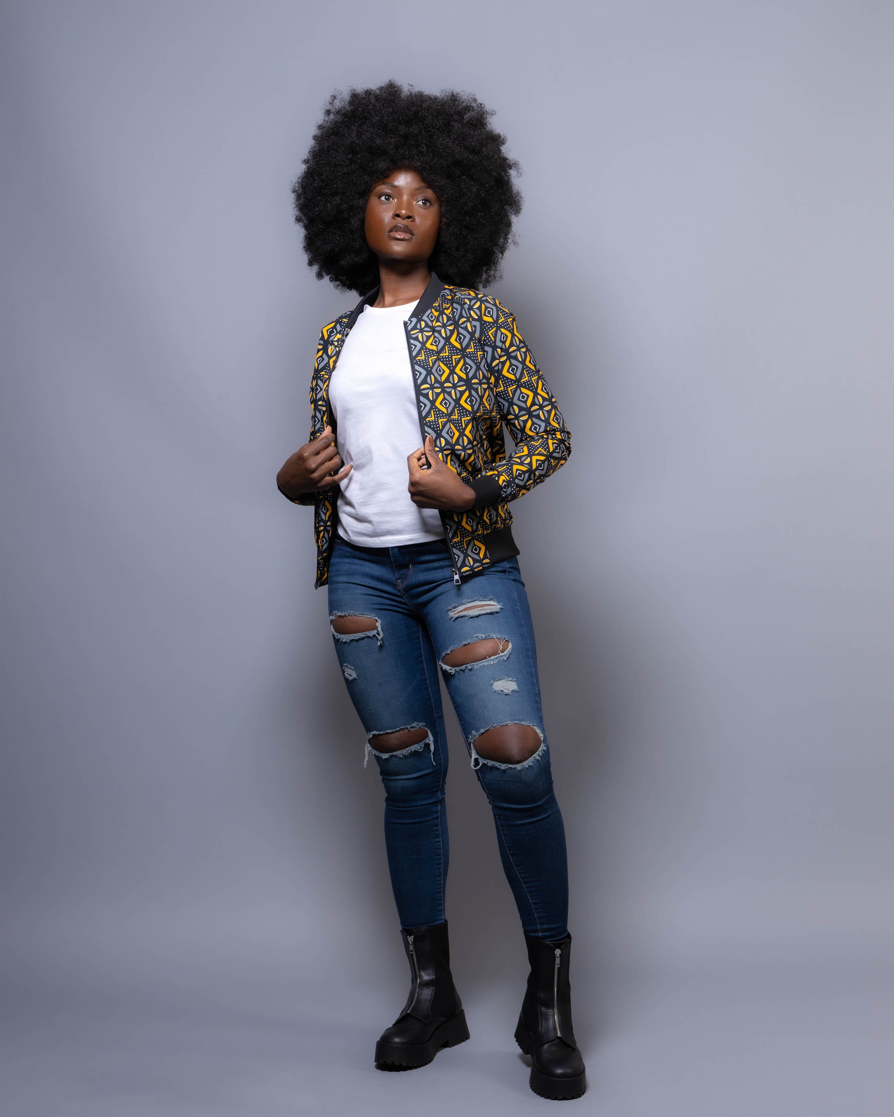 Serena Handmade Coat (Light Blue) graceu