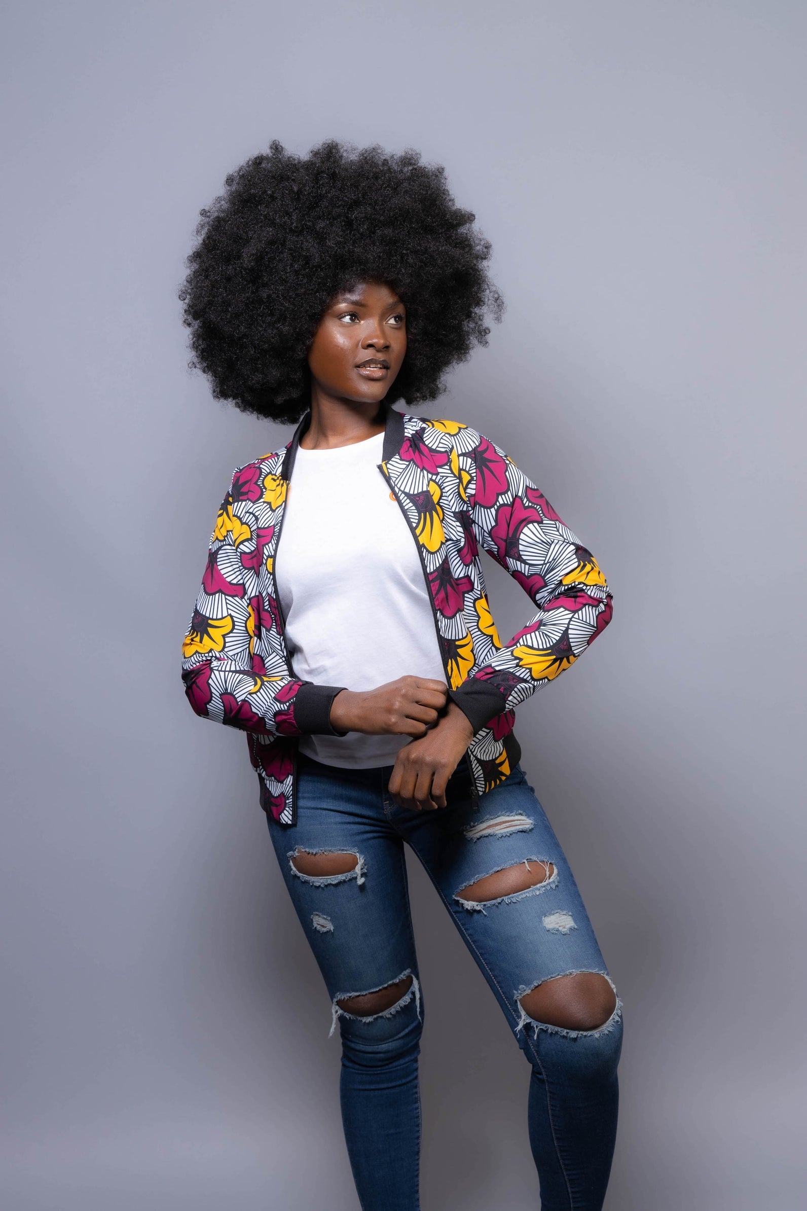The Grace Flower Bomber – Grace & Lamb